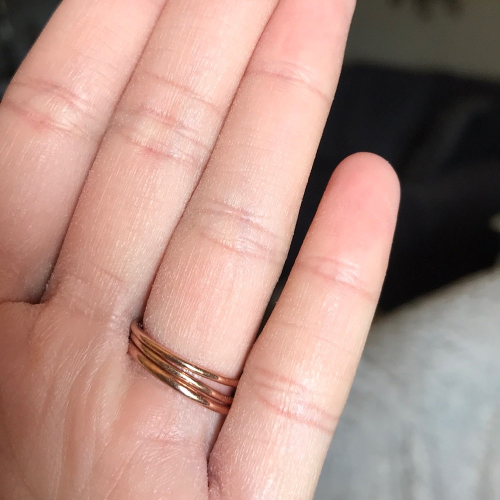Local eclectic stackable rings - Picture 5 of 8